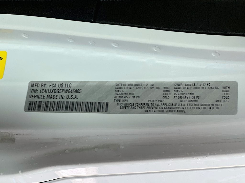 2023 Jeep Wrangler Sport