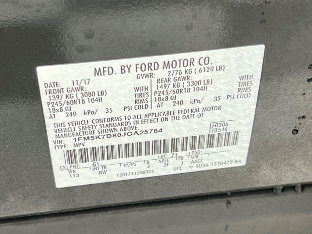 2018 Ford Explorer XLT