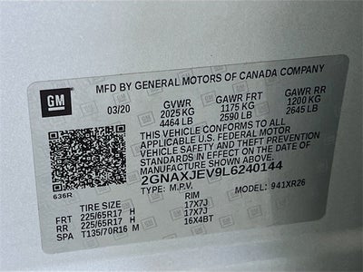 2020 Chevrolet Equinox LT