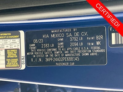 2023 Kia Forte LXS