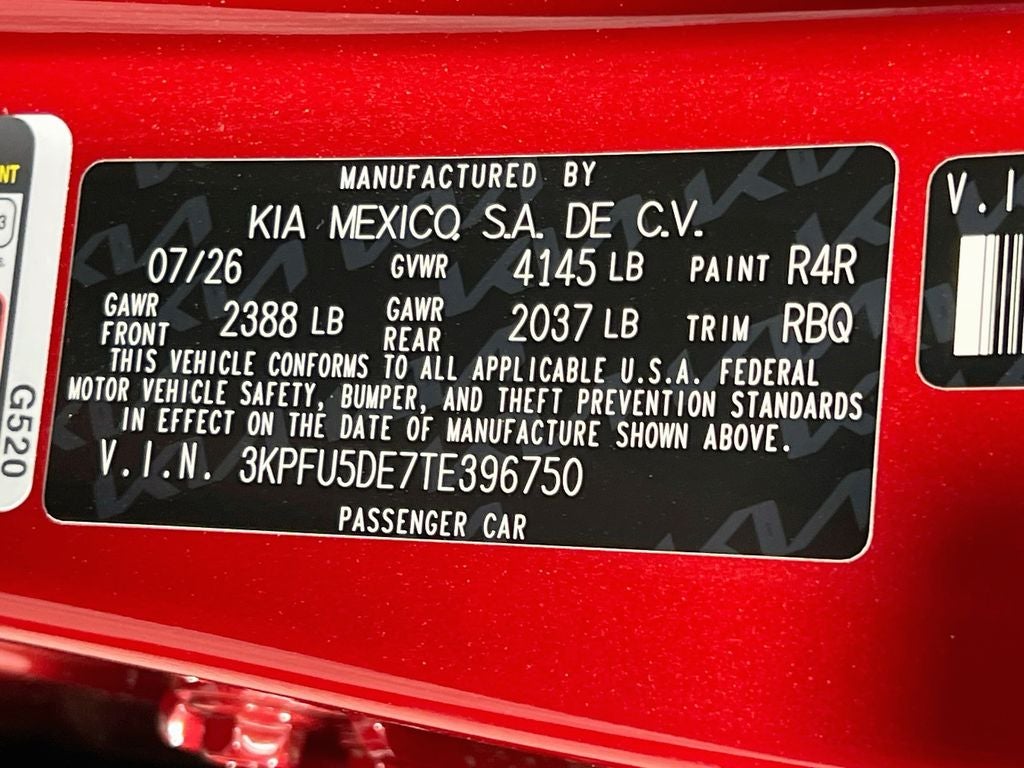 2026 Kia K4 GT-Line