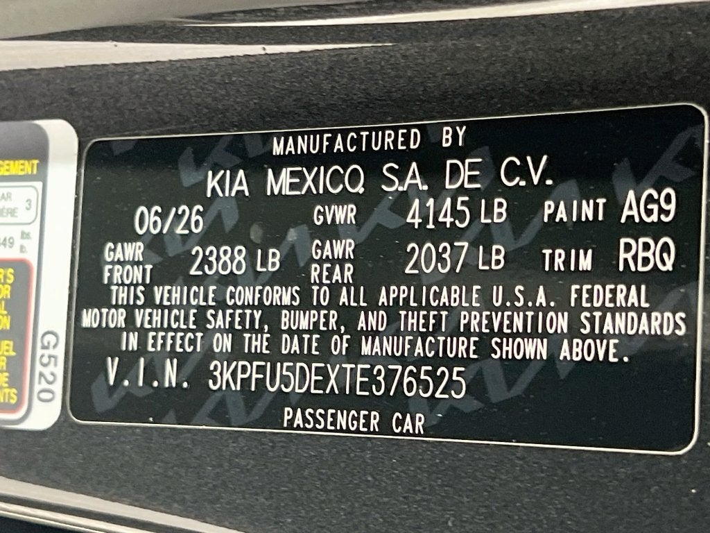 2026 Kia K4 GT-Line