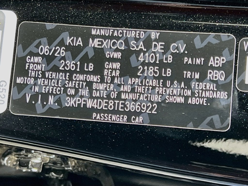 2026 Kia K4 GT-Line