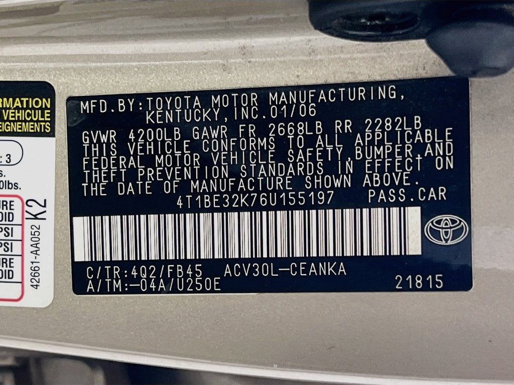 2006 Toyota Camry LE