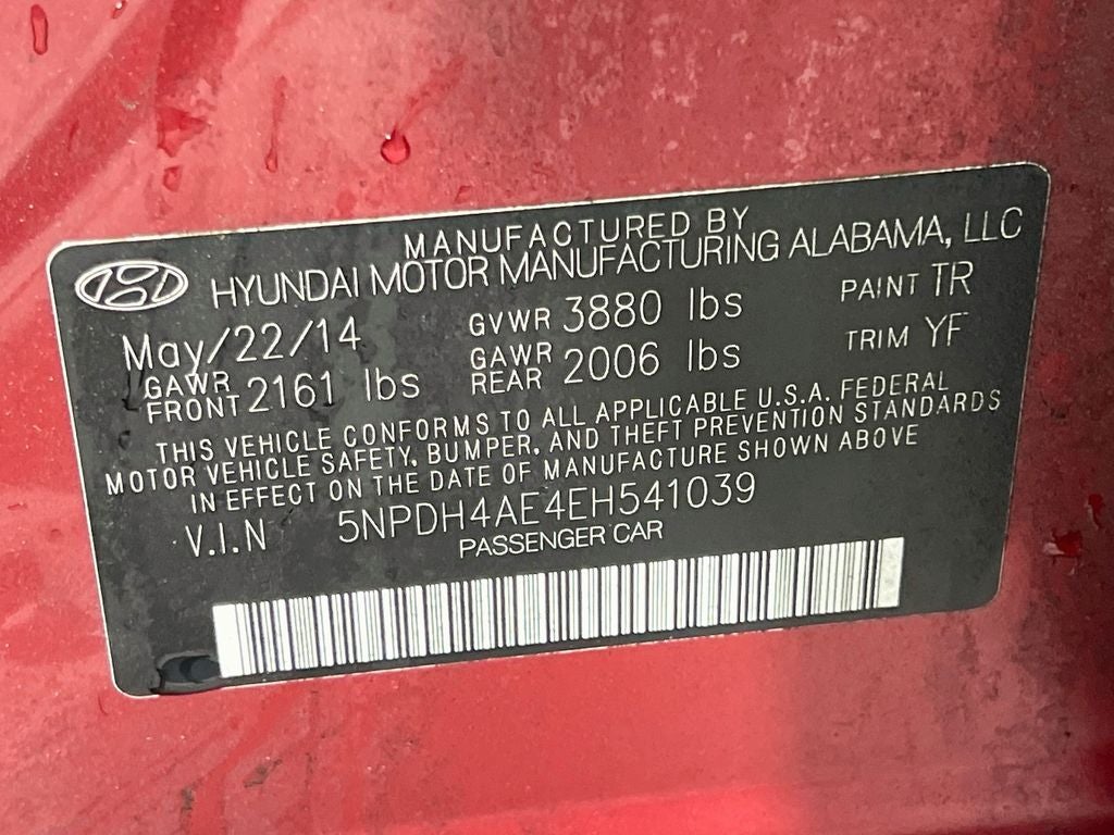 2014 Hyundai Elantra SE