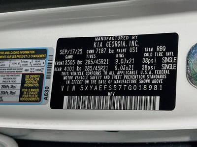 2026 Kia EV9 GT-Line