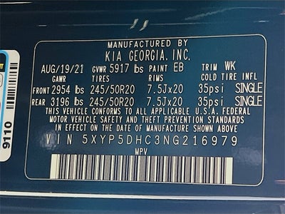 2022 Kia Telluride SX