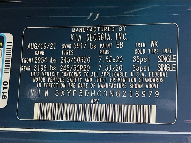 2022 Kia Telluride SX