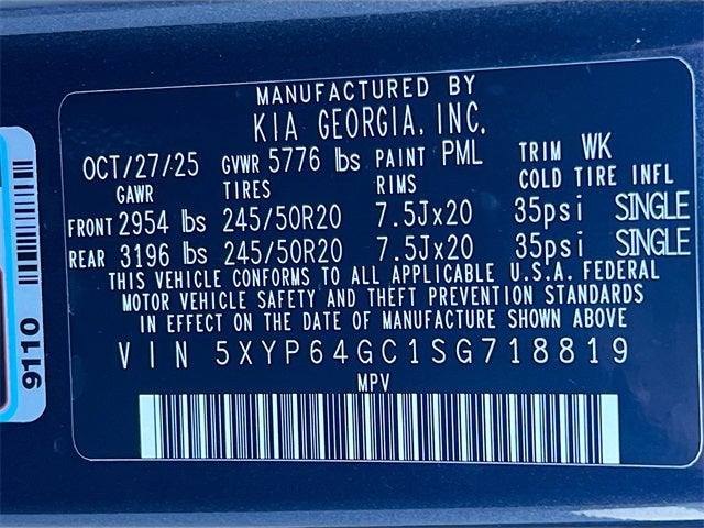 2025 Kia Telluride S