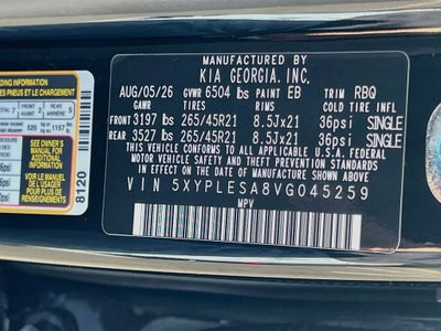 2027 Kia Telluride Hybrid X-Line SX Prestige