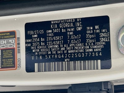 2025 Kia Sorento LX
