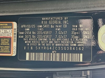 2025 Kia Sorento LX