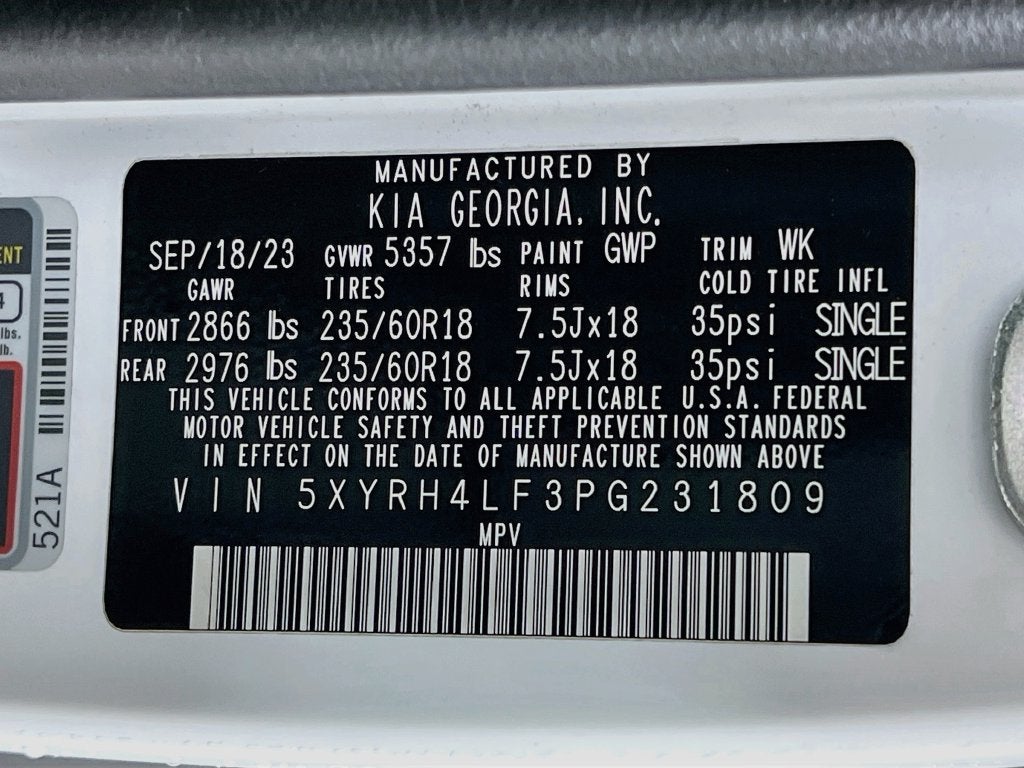 2023 Kia Sorento EX