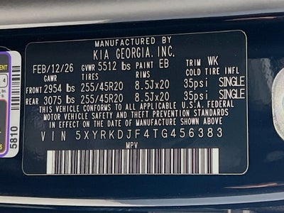 2026 Kia Sorento X-Line SX Prestige