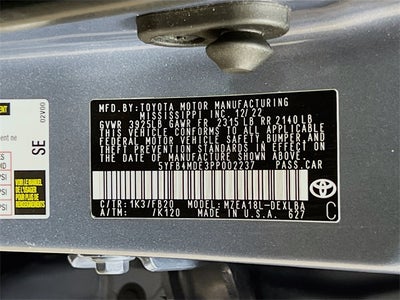 2023 Toyota Corolla LE