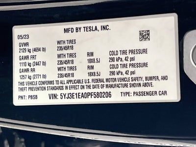 2023 Tesla Model 3 Base