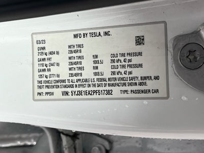 2023 Tesla Model 3 Base