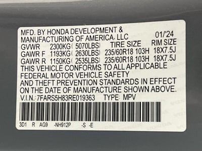 2024 Honda CR-V Hybrid Sport-L