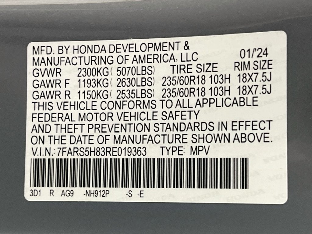 2024 Honda CR-V Hybrid Sport-L