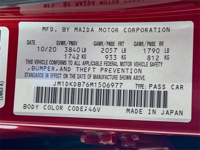 2021 Mazda Mazda Cx-3 Sport