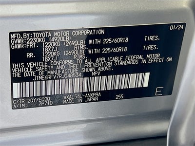 2024 Toyota Rav4 Hybrid XSE