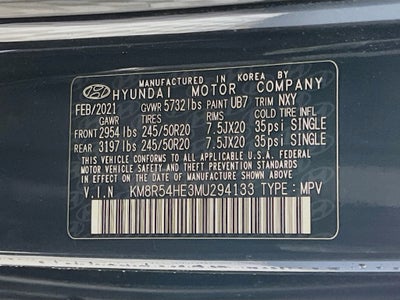 2021 Hyundai Palisade Limited