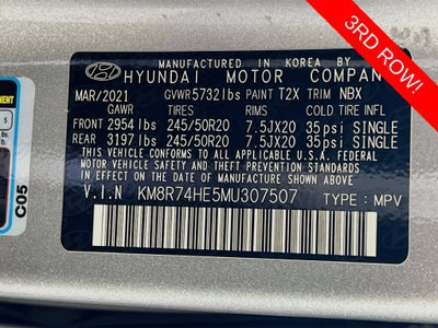 2021 Hyundai Palisade Calligraphy