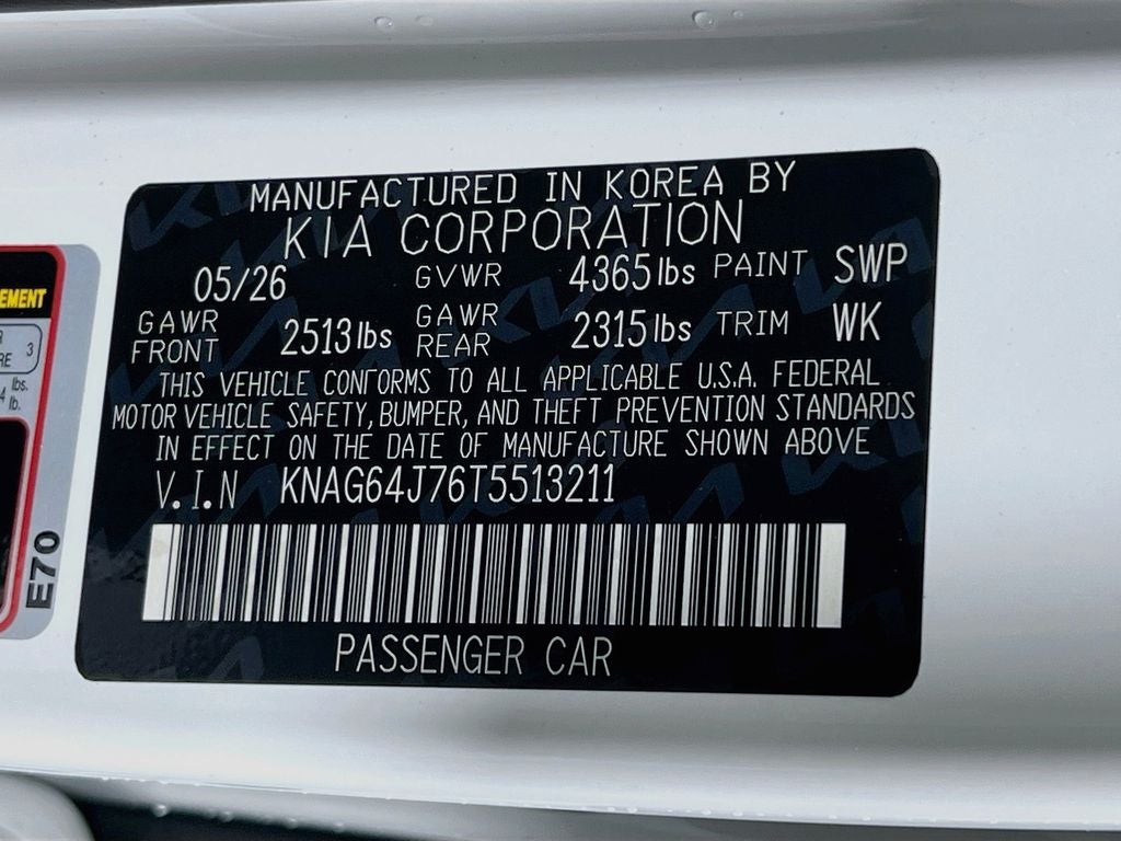 2026 Kia K5 GT-Line