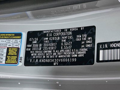 2027 Kia Carnival LXS