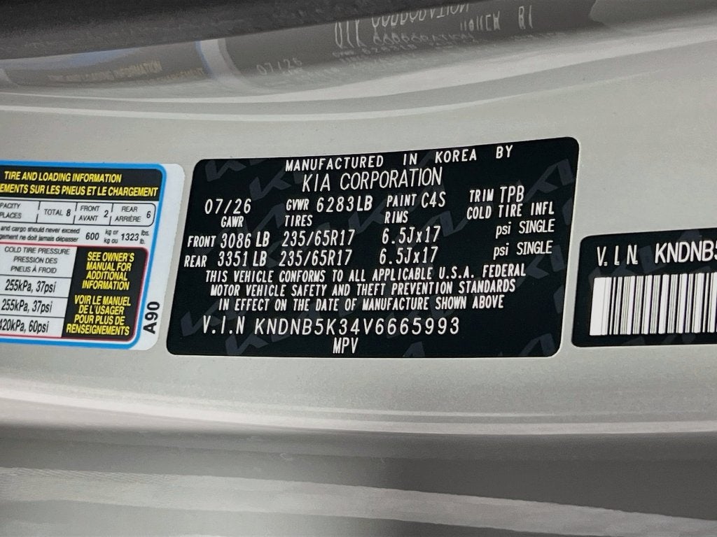 2027 Kia Carnival LXS