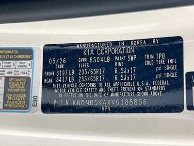 2027 Kia Carnival Hybrid LXS
