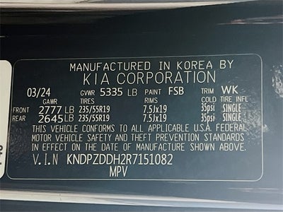 2024 Kia Sportage Plug-in Hybrid X-Line Prestige