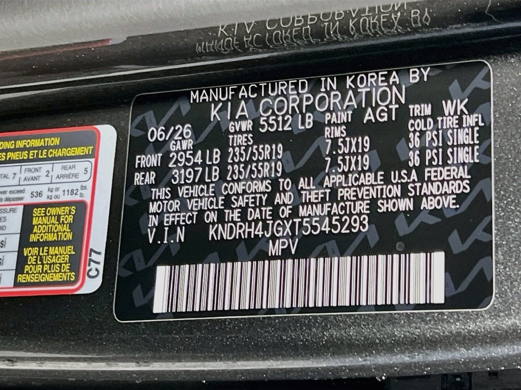2026 Kia Sorento Hybrid EX
