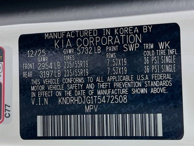 2026 Kia Sorento Hybrid EX
