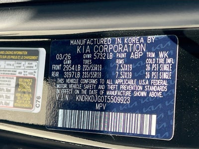 2026 Kia Sorento Hybrid X-Line SX Prestige