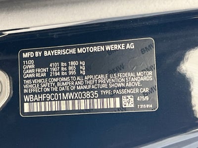 2021 BMW Z4 sDrive M40i