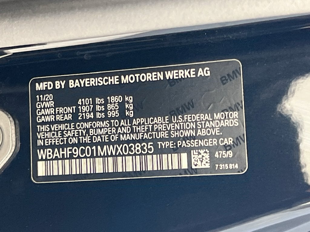 2021 BMW Z4 sDrive M40i