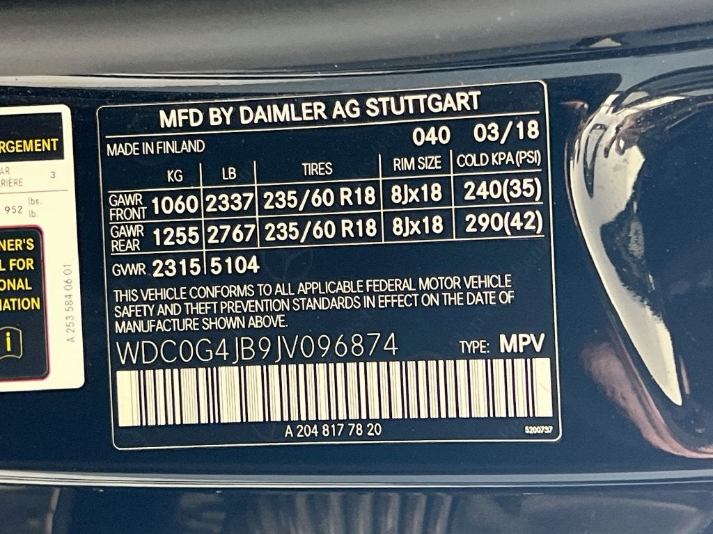 2018 Mercedes-Benz GLC GLC 300