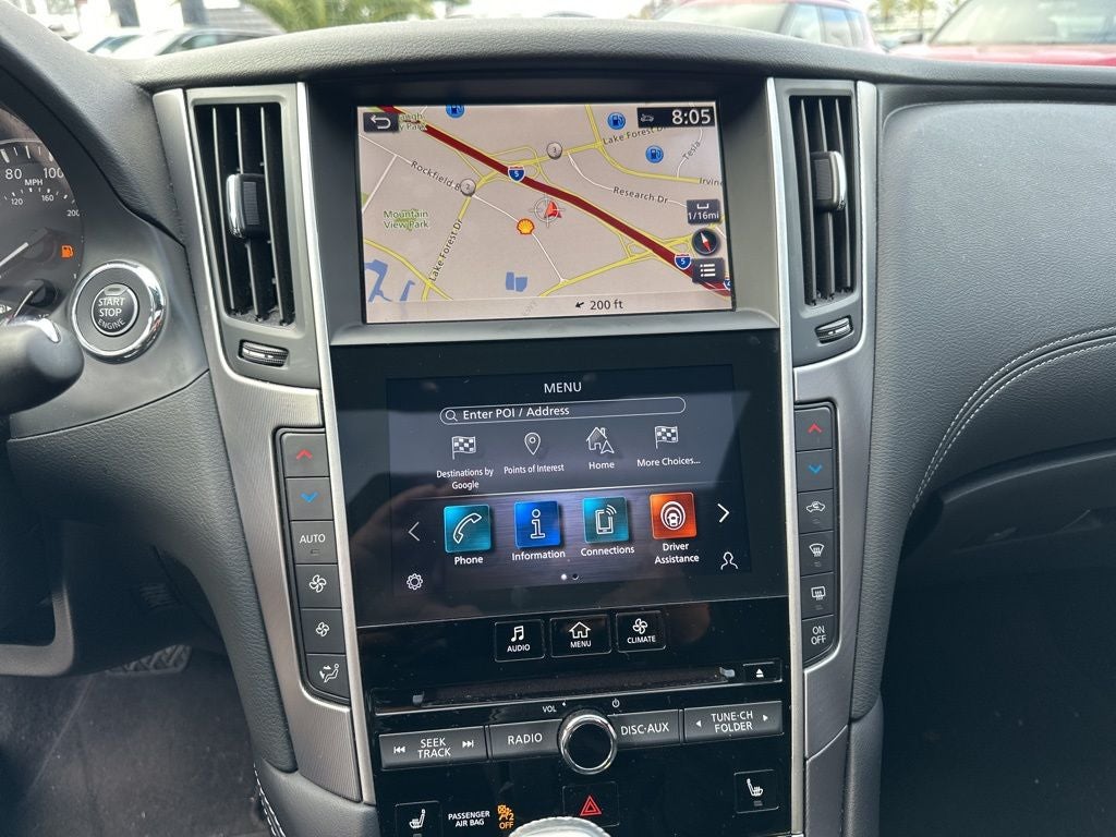 2022 INFINITI Q60 LUXE
