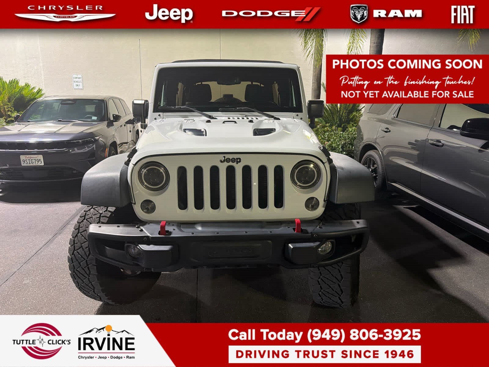 2016 Jeep Wrangler Unlimited Rubicon Hard Rock