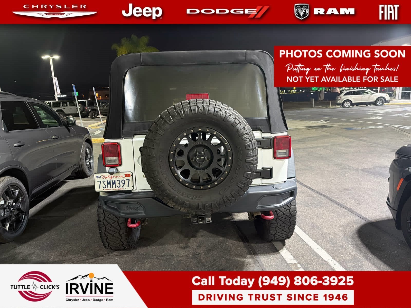 2016 Jeep Wrangler Unlimited Rubicon Hard Rock