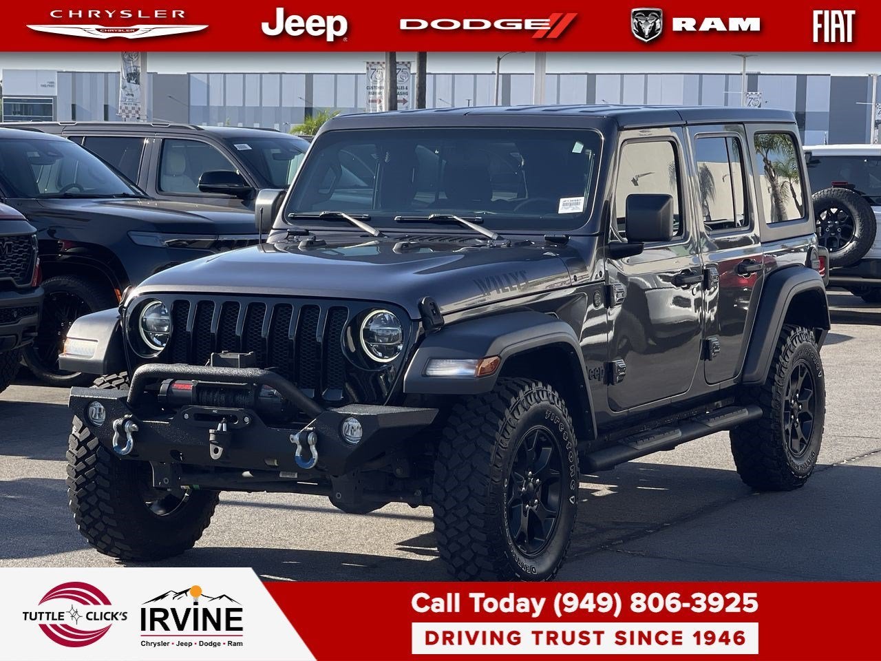 2022 Jeep Wrangler Unlimited Willys