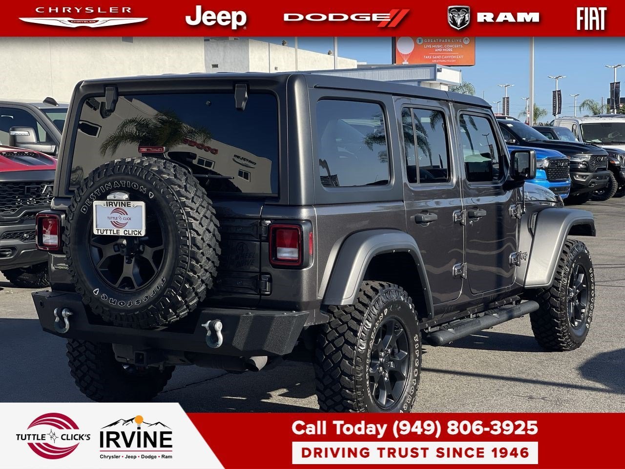 2022 Jeep Wrangler Unlimited Willys