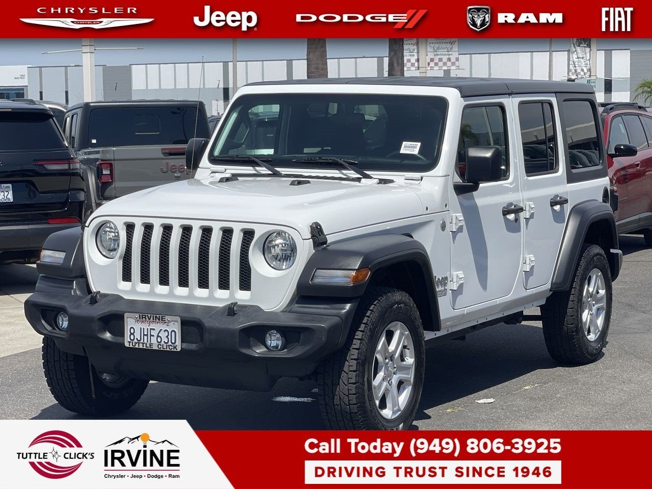 2018 Jeep Wrangler Unlimited Sport S