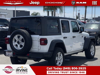 2018 Jeep Wrangler Unlimited Sport S