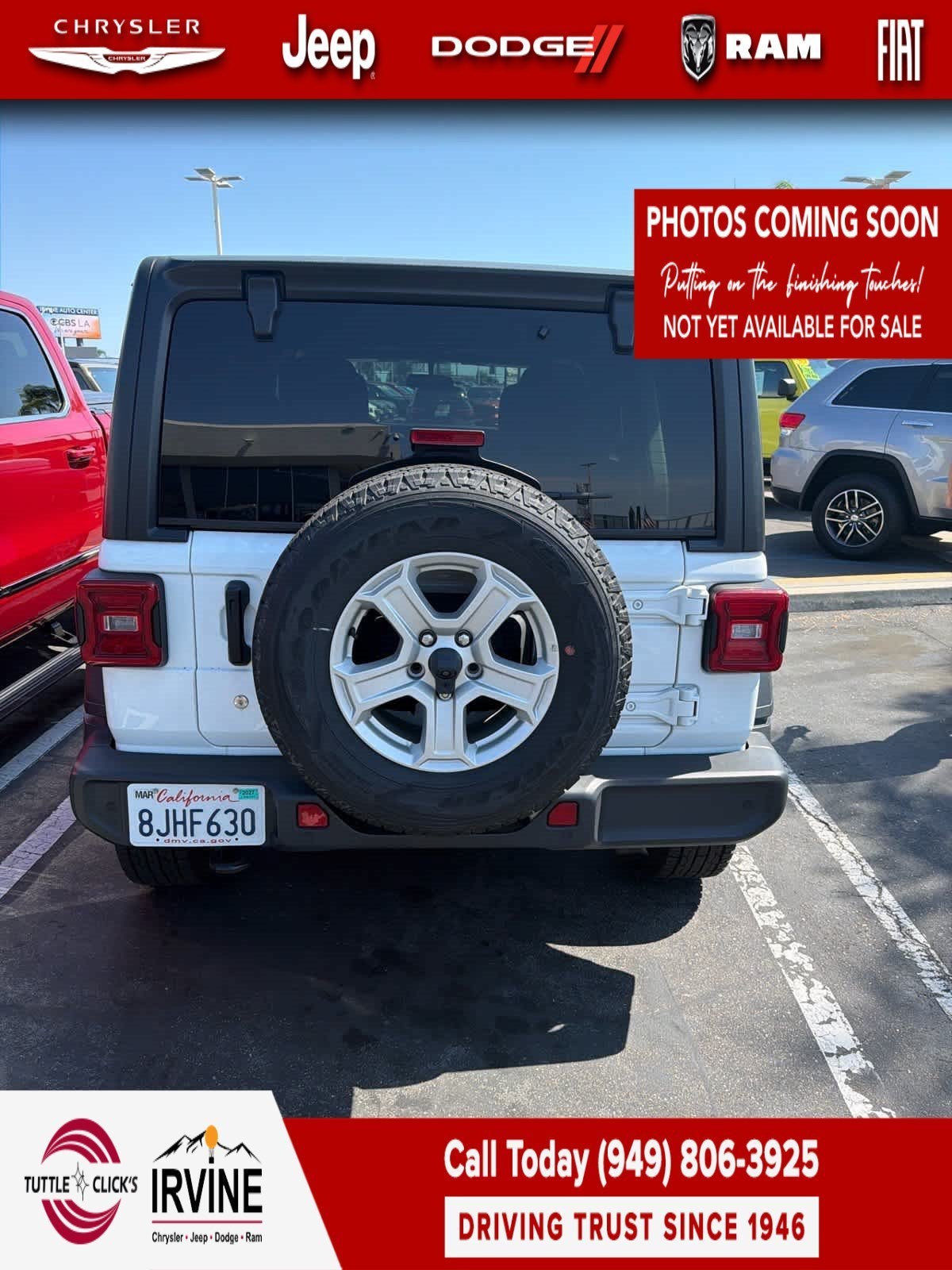 2018 Jeep Wrangler Unlimited Sport S