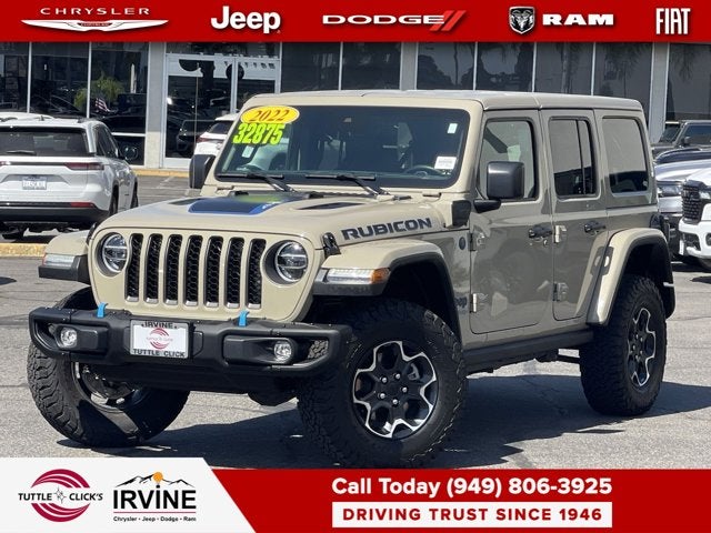 2022 Jeep Wrangler 4xe Unlimited Rubicon