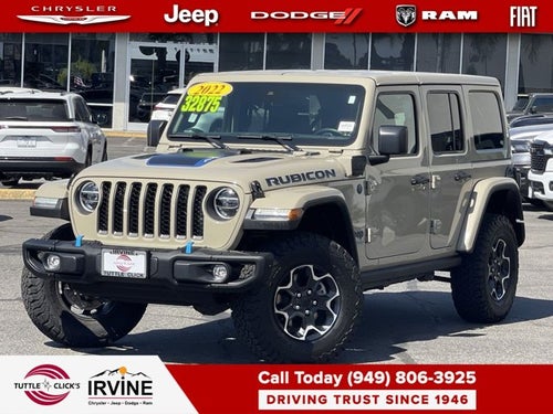 2022 Jeep Wrangler 4xe Unlimited Rubicon