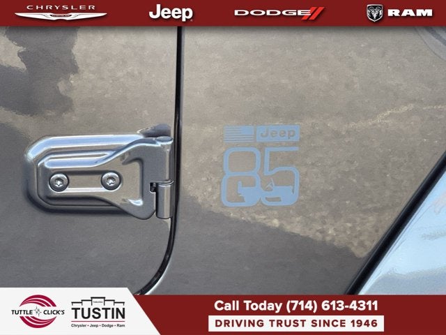 2026 Jeep Wrangler 85th Anniversary