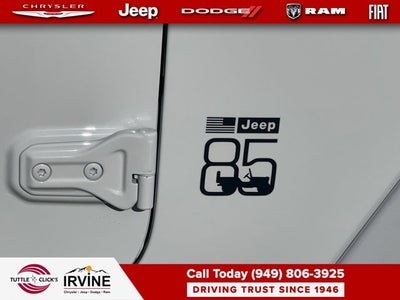 2026 Jeep Wrangler 85th Anniversary